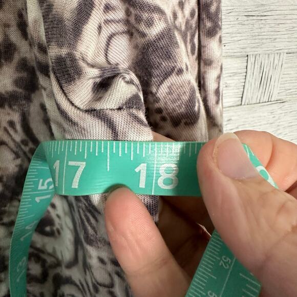 J Jill women’s travel dress packets, grey white swirl pattern, casual cozycore - Picture 8 of 11